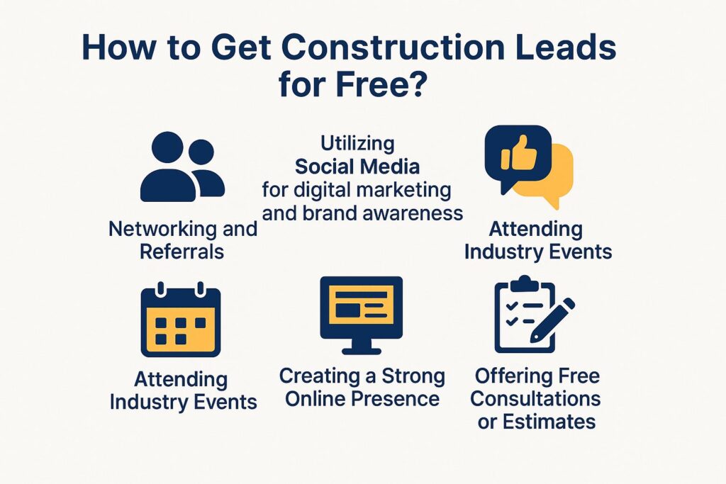 How to Get Construction Leads for Free?