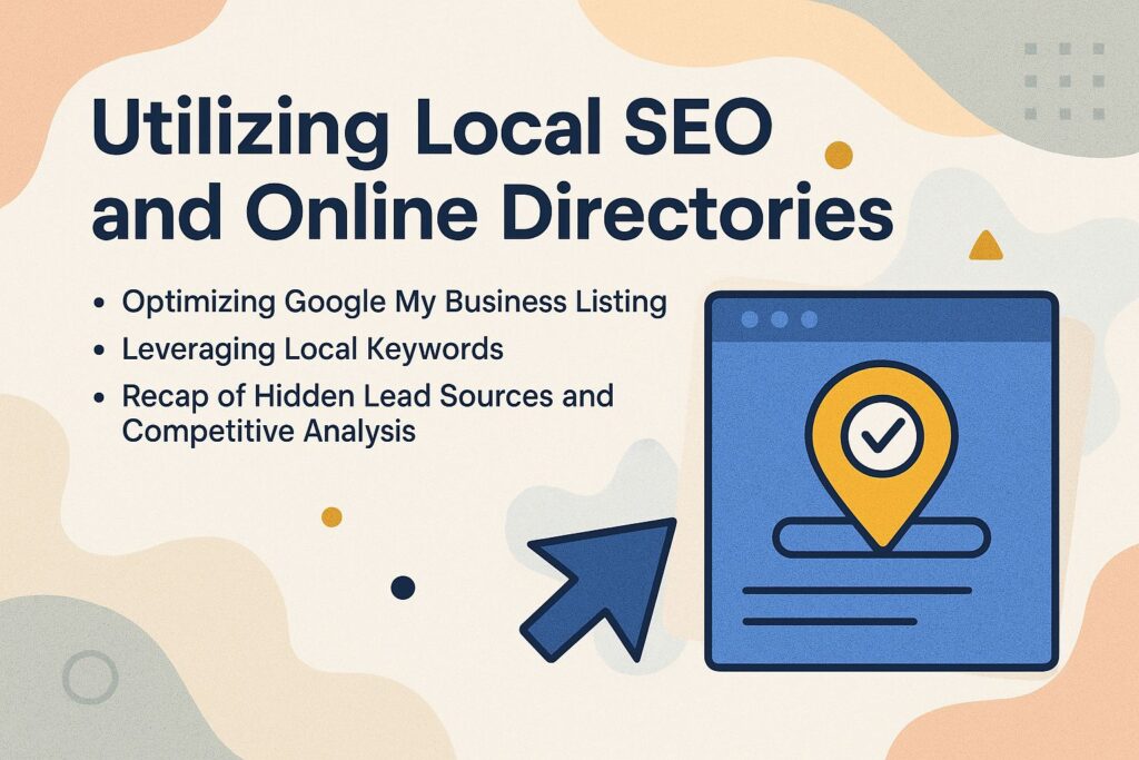 Utilizing Local SEO and Online Directories
